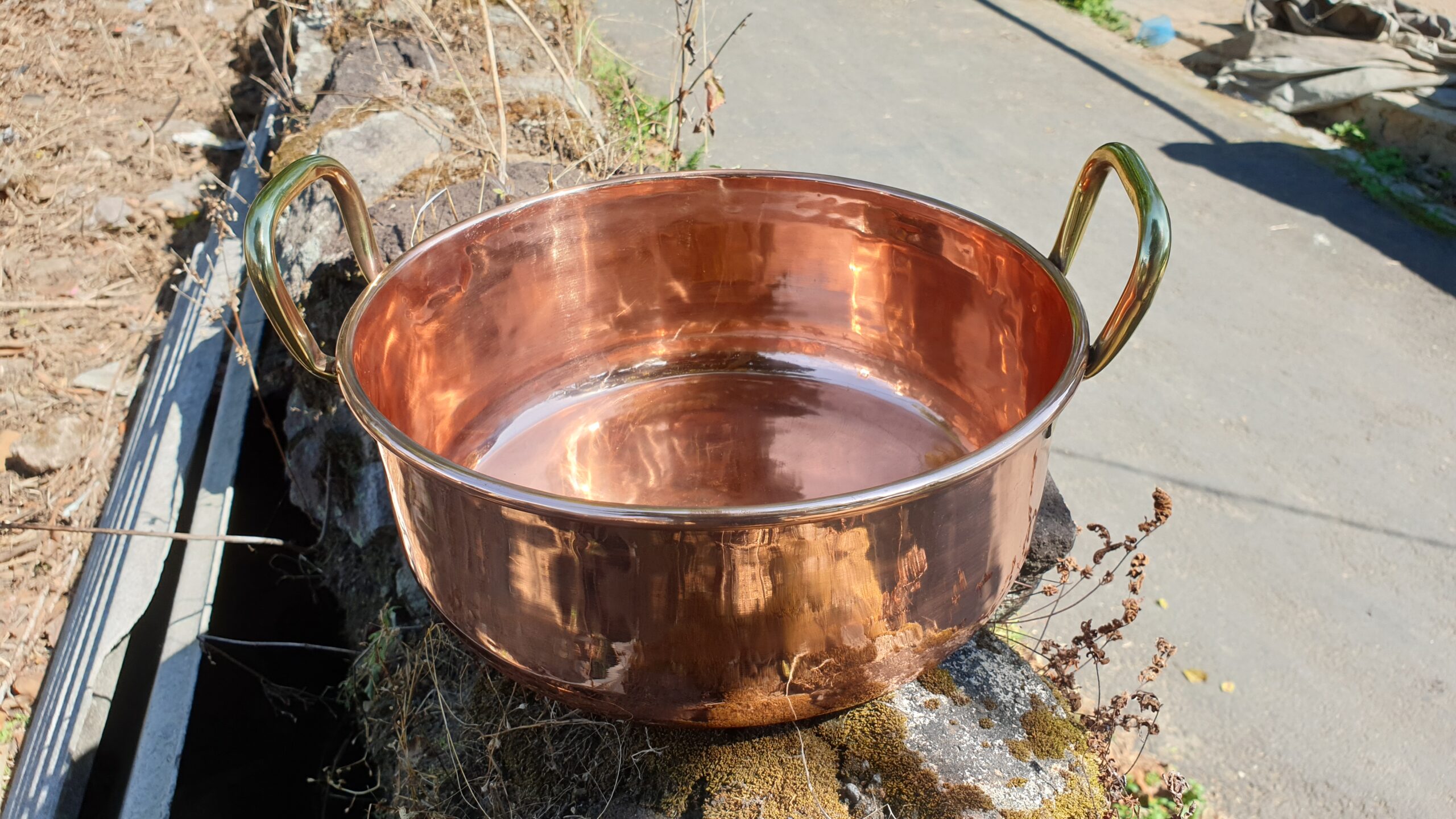 bowl spa roemah tembaga