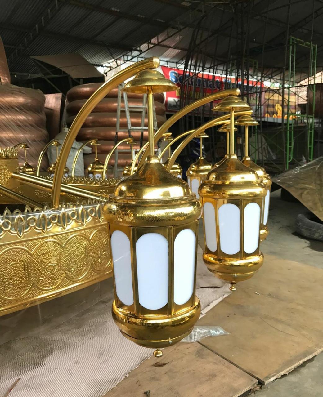 lampu gantung roemah tembaga