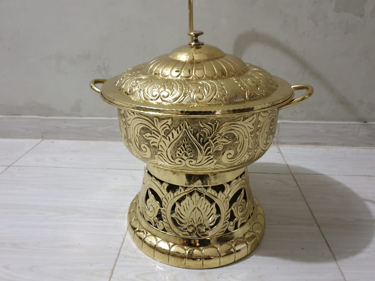 chaffingdish roemah tembaga