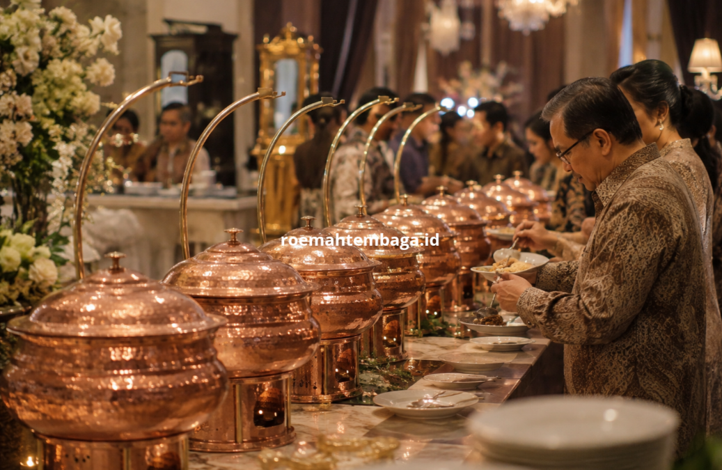 Mengenal Dekorasi Tembaga Mewah Seperti Chaffing Dish dan Patung Tembaga