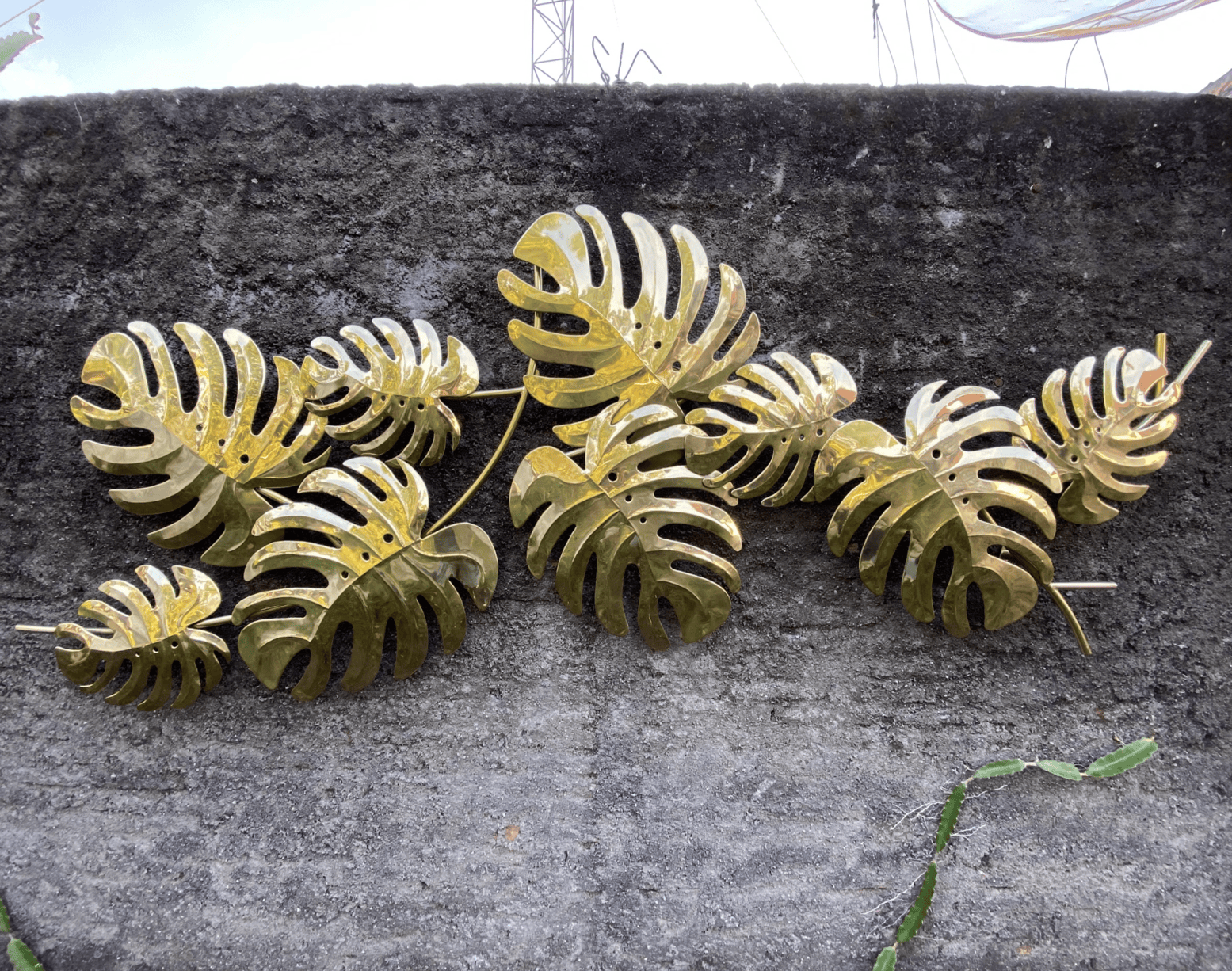 wall decor roemah tembaga