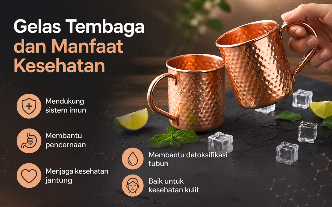 Gelas Tembaga dan Manfaat Kesehatan Tubuh