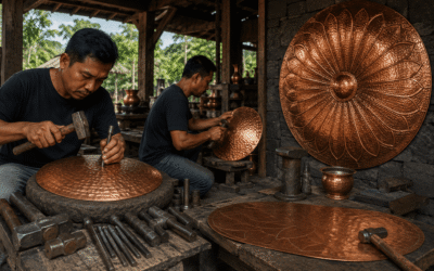 Proses Pembuatan Wall Decor Tembaga
